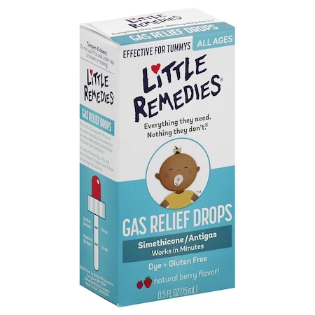 Little Remedies LITTLE TUMMY GAS DROPS BERRY .5Z 450741